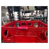 Red Coca-Cola Branded Plastic Crate