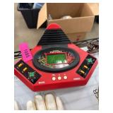 1986 Video Technology Handheld Talking Football Ga