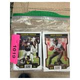 NFL Football Trading Cards Lot Featuring Multiple
