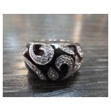 Sterling Silver ADI Decorative Ring