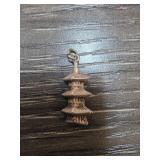 Sterling Silver Pagoda Pendant Charm