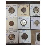 Jefferson Nickels and a Buffalo Nickel