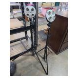 Adjustable Tripod Lighting Stands with Bulb Socket