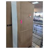 Sauder Narrow Bookcase in Grand Walnut Finish