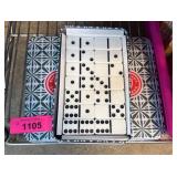 3 Buchananï¿½s Domino Sets with Cases