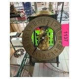 Steam Punk Clock With Exposed Gears