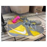 Nike Yellow and Gray Athletic Shoes