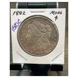 1882 Morgan Silver Dollar