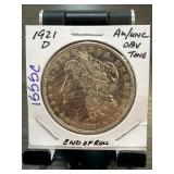 1921-D Morgan Silver Dollar Coin