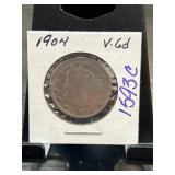 1904 Liberty Head V Nickel Coin
