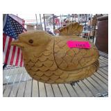 Fitz and Floyd Ceramic Bird Box