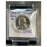 1976-S Silver Gem Proof Bicentennial Quarter