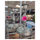 Pewter Candleholders