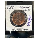 1955-S Lincoln Cent Gem Uncirculated