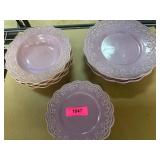 Keatex Lace Pattern Plates and Bowls