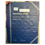 Whitman Jefferson Nickel Collection 1938-1961