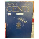 Lincoln Cents 1909-1940 Coin Album