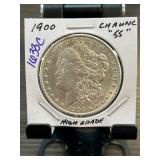 1900 Morgan Silver Dollar in High Grade