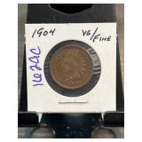 1904 Indian Head Cent Coin