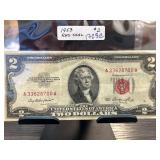 1953 $2 Red Seal United States Note