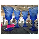 4pc Avon Fostoria Washington Goblets