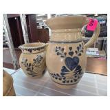 Hand-Painted Ceramic Pitchers