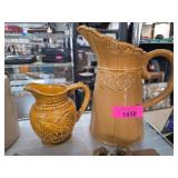 Two Decorative Ceramic Pitchers