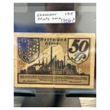 German 1919 50 Pfennig Notgeld Note