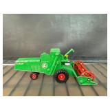 Green Die-Cast Claas Combine Harvester Toy