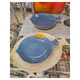 Fish-Shaped Ceramic Plates