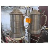 Hong Kong Pewter Tankards