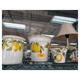 Decorative Ceramic Items and Table Lamp