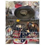 Lodge Cast Iron Skillet and Heart-Shaped Egg Rings