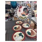 Decorative Plates and Accessories Lot