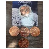 Commemorative Copper Medallions