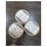 Three Rolls of 1966 Columbia Lending Bank Coins