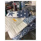 Daniel Cremieux Cotton Quilted Throw Set