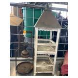 Rustic Metal Lantern and Decorative Oil Lamp