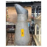 Galvanized Metal Pitcher with Handle