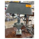 Vintage Two-Light Urn-Style Table Lamp