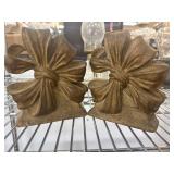 Bow-Shaped Decorative Accent Bookends