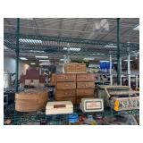 Sewing Supplies and Organizer Lot