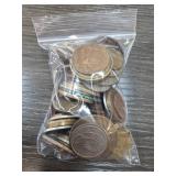 Bag of Mixed Foreign Currency Coins