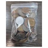 Large Assortment of Mixed Foreign Coins