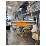 Hand Painted Hanging Ceramic Planter