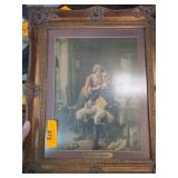 Framed Washington Artwork His Unfailing Comforter