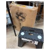 Industrial Wall-Mount Fan in Original Packaging