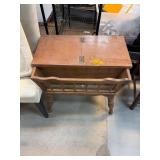 Dough Box Style Side Table