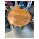 Ethan Allen Round Wooden Table