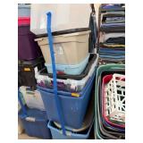 Plastic Storage Bins with Lids